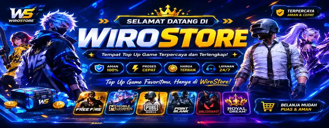 Tempat Top Up Game Legal & Aman 24Jam Anti Sangsi!